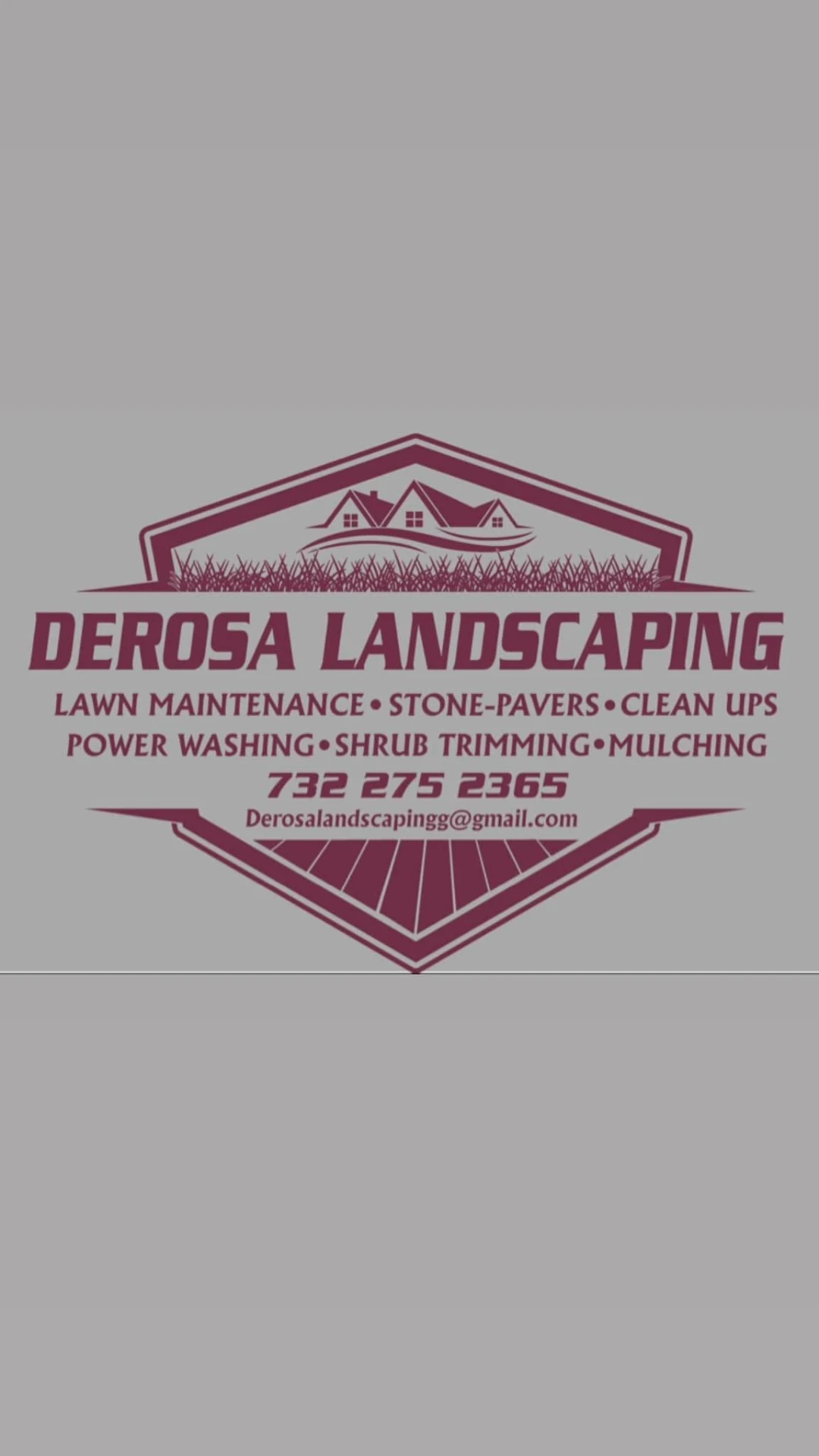 Derosa Landscaping logo